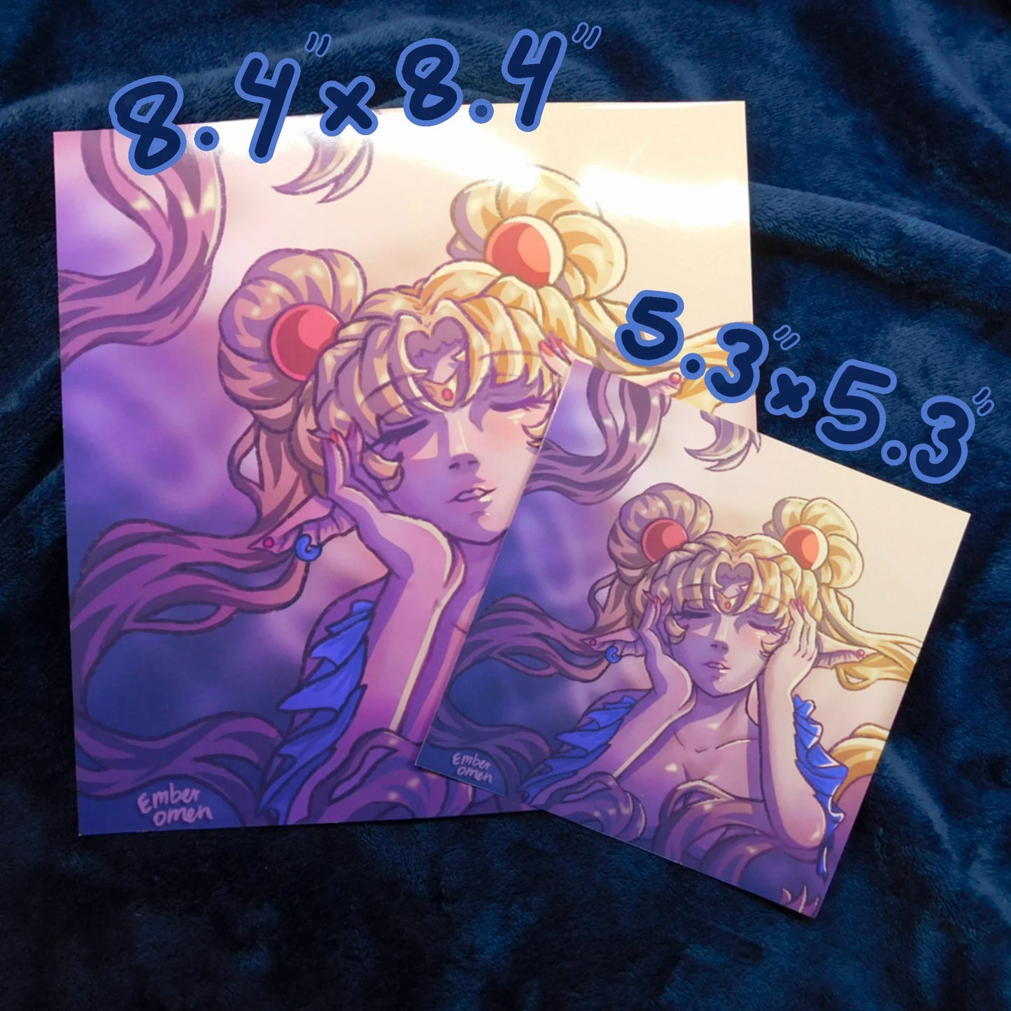 Mermaid Sailor Moon Art Print