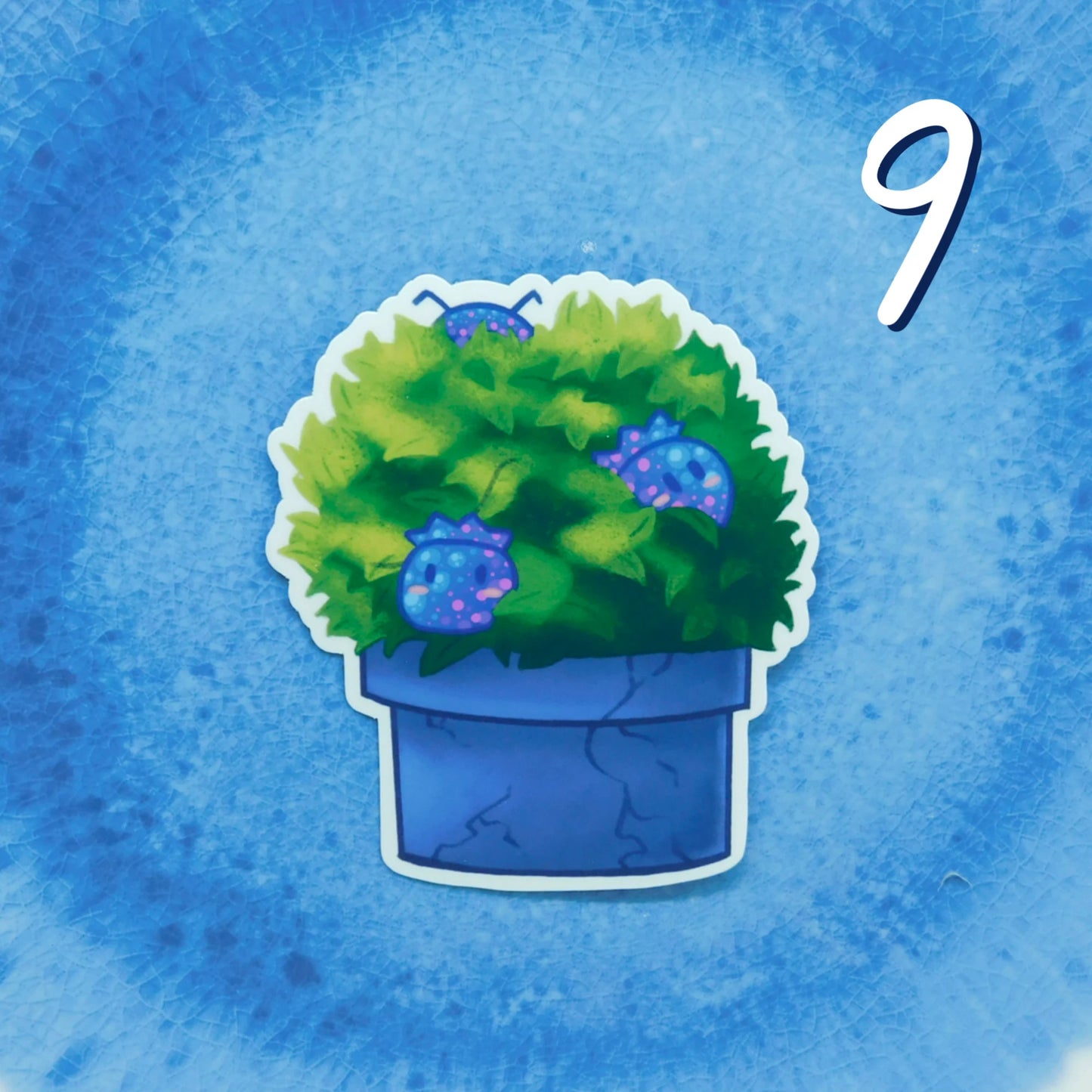 Blueberry Patch Sticker