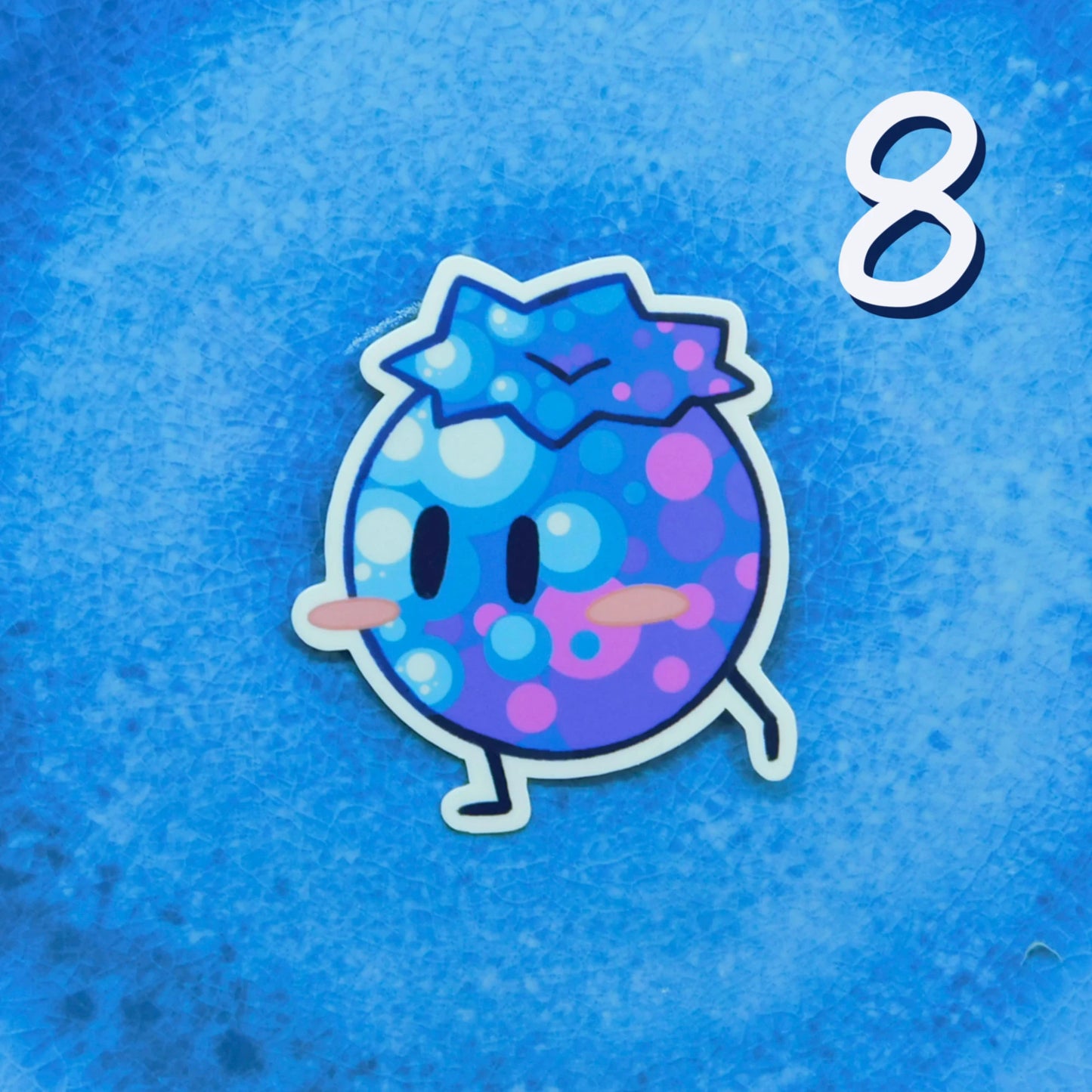 Blueberry Patch Sticker