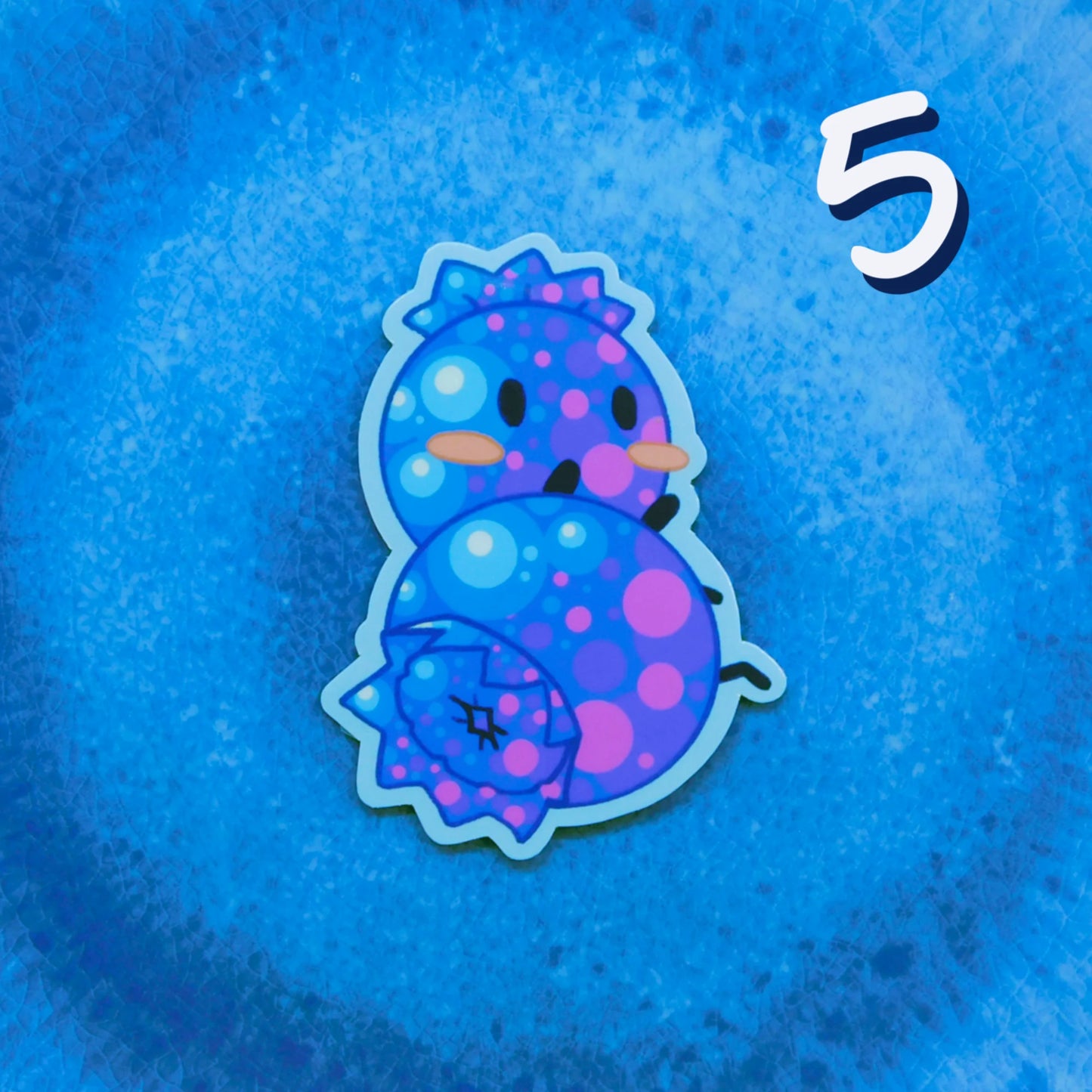 Blueberry Patch Sticker