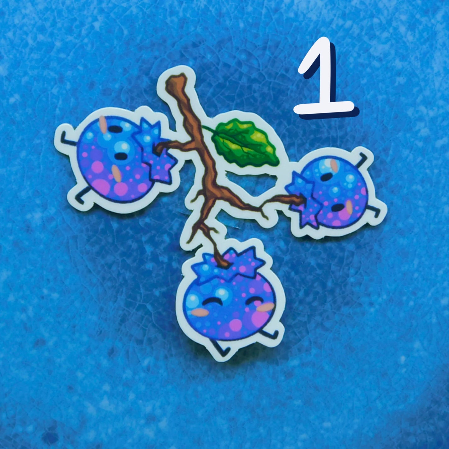 Blueberry Patch Sticker