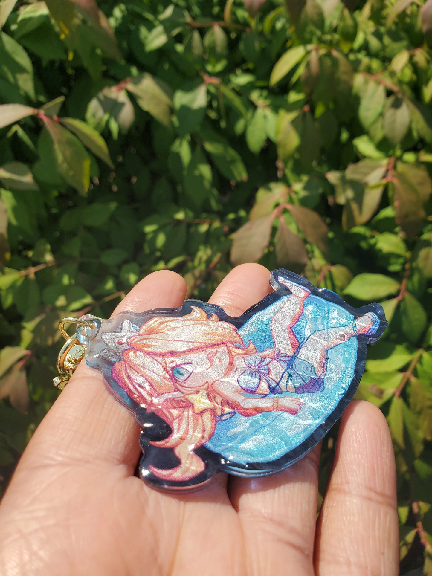 (Pre-order) Beach day Rosalina Keychain