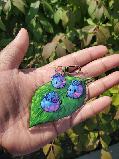 (Pre-order) Blueberry Picnic Keychain