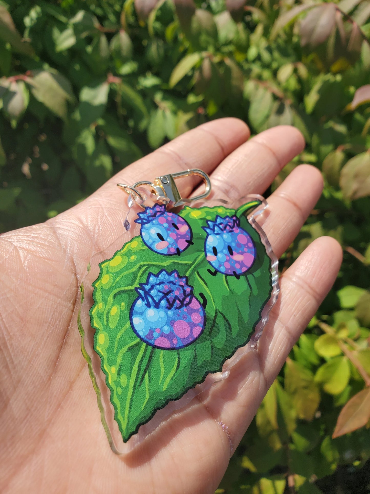 (Pre-order) Blueberry Picnic Keychain