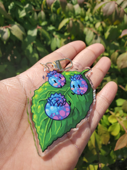 (Pre-order) Blueberry Picnic Keychain