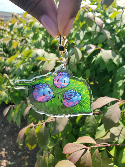 (Pre-order) Blueberry Picnic Keychain
