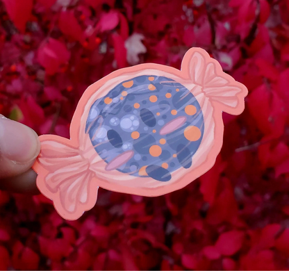 Hard Candy Wrapped Blueberry