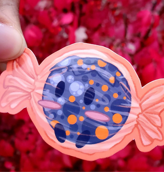 Hard Candy Wrapped Blueberry