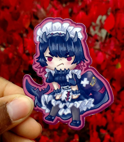 Doodle Zenless Zone Zero Ellen Joe Sticker