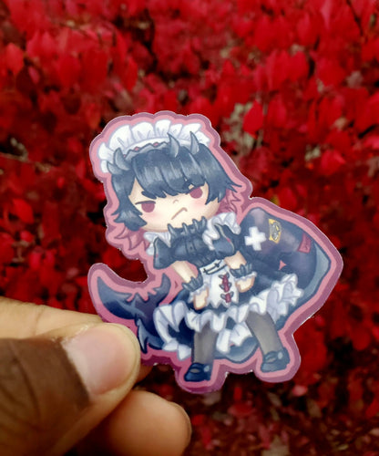 Doodle Zenless Zone Zero Ellen Joe Sticker