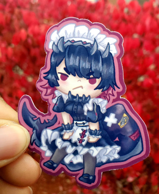 Doodle Zenless Zone Zero Ellen Joe Sticker