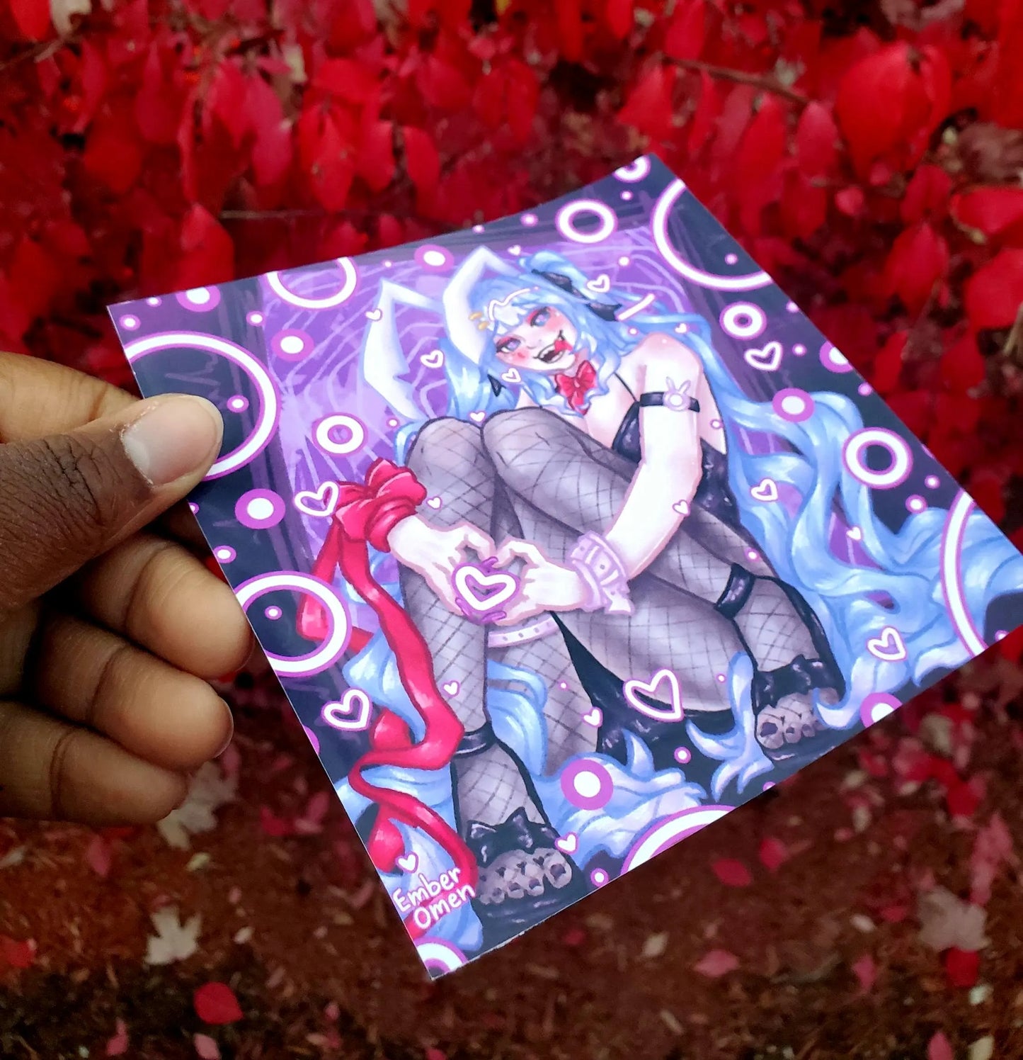 Bunny Hatsune Miku Art Print