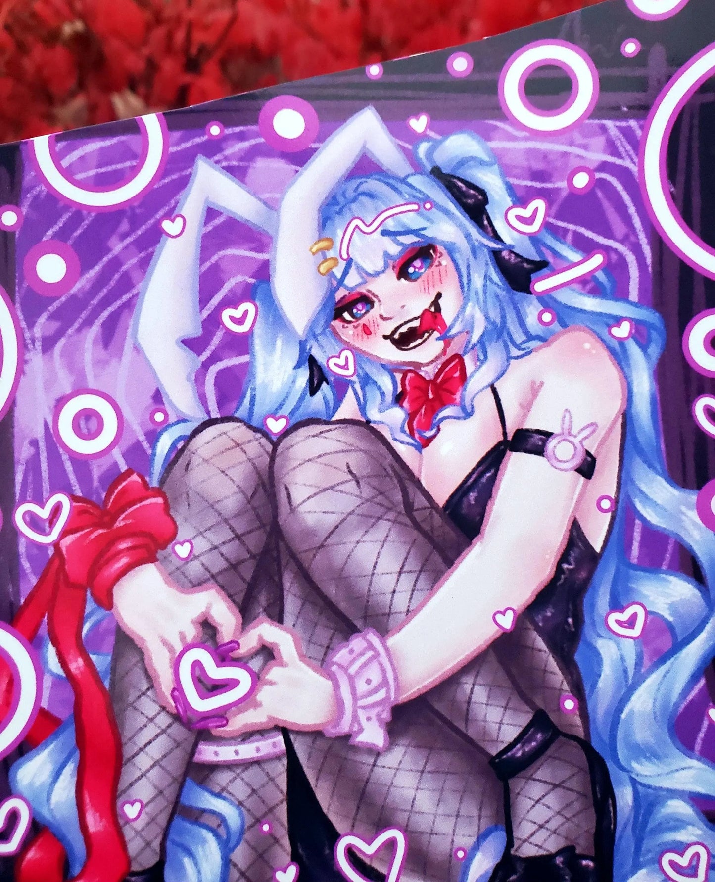 Bunny Hatsune Miku Art Print