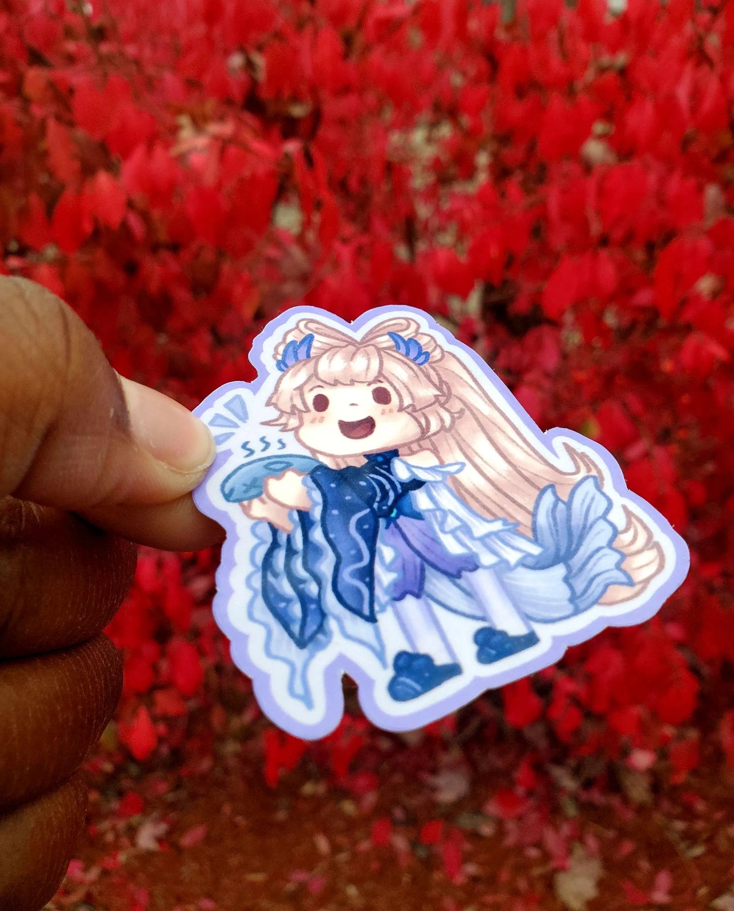 Doodle Genshin Impact Sangonomiya Kokomi  Sticker