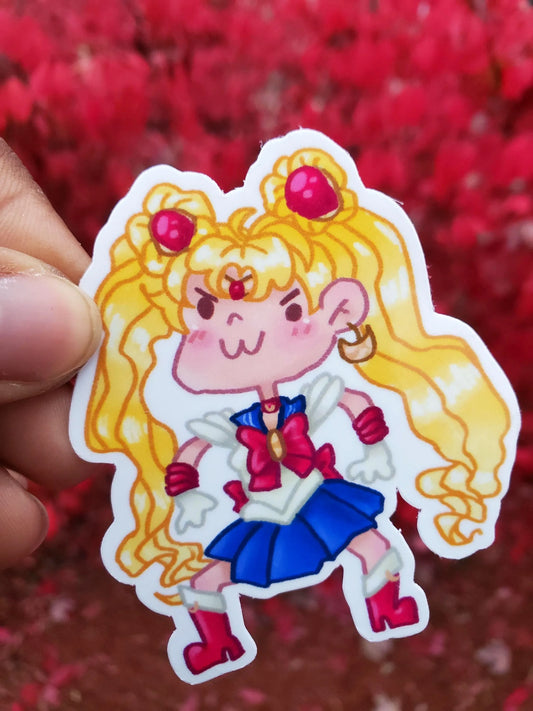 Doodle Sailor Moon Sticker