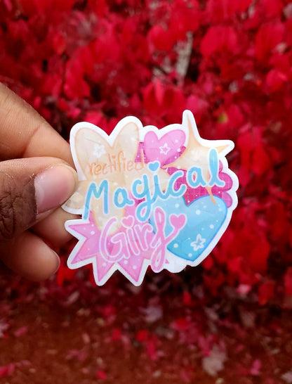 "Rectified Magical Girl" Sticker