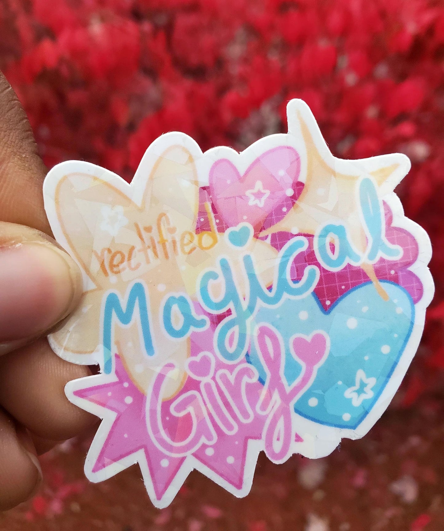 "Rectified Magical Girl" Sticker