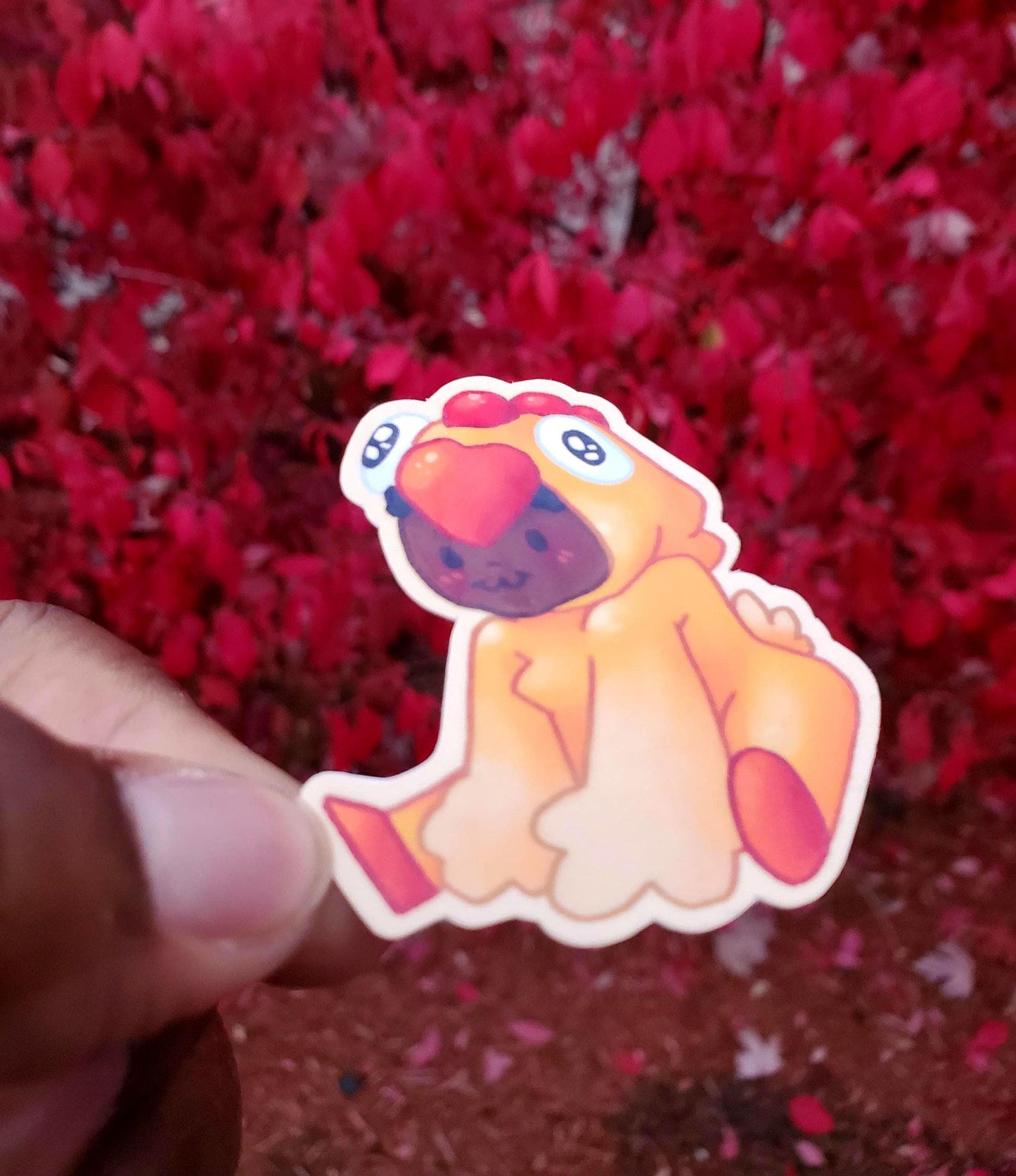 Silly Chicken (OC) Sticker