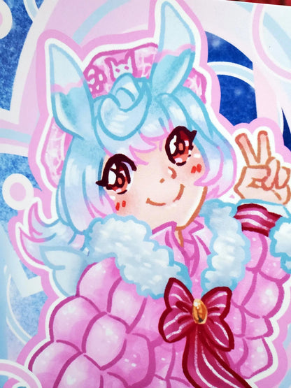 Genshin Impact Sigewinne Art Print