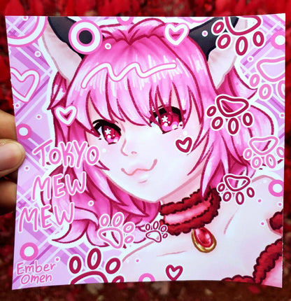 Tokyo Mew Mew Inchigo Momomiya Art Print