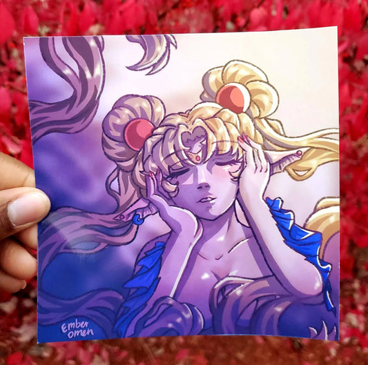 Mermaid Sailor Moon Art Print
