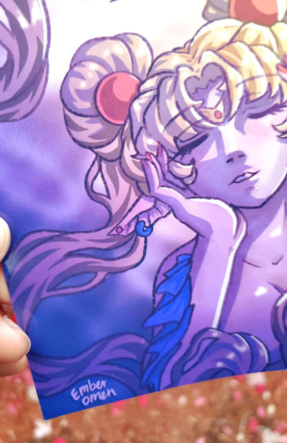 Mermaid Sailor Moon Art Print