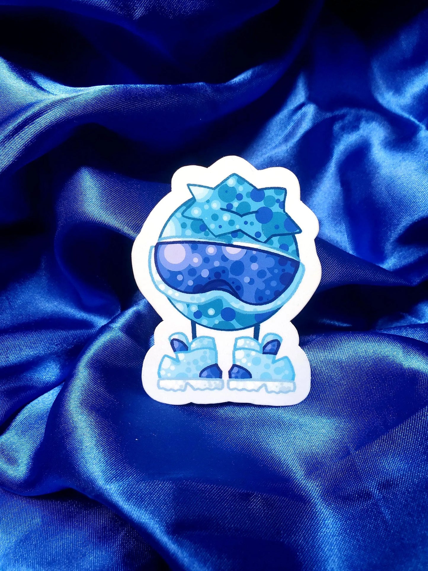 Blueberry Winter Freeze Sticker
