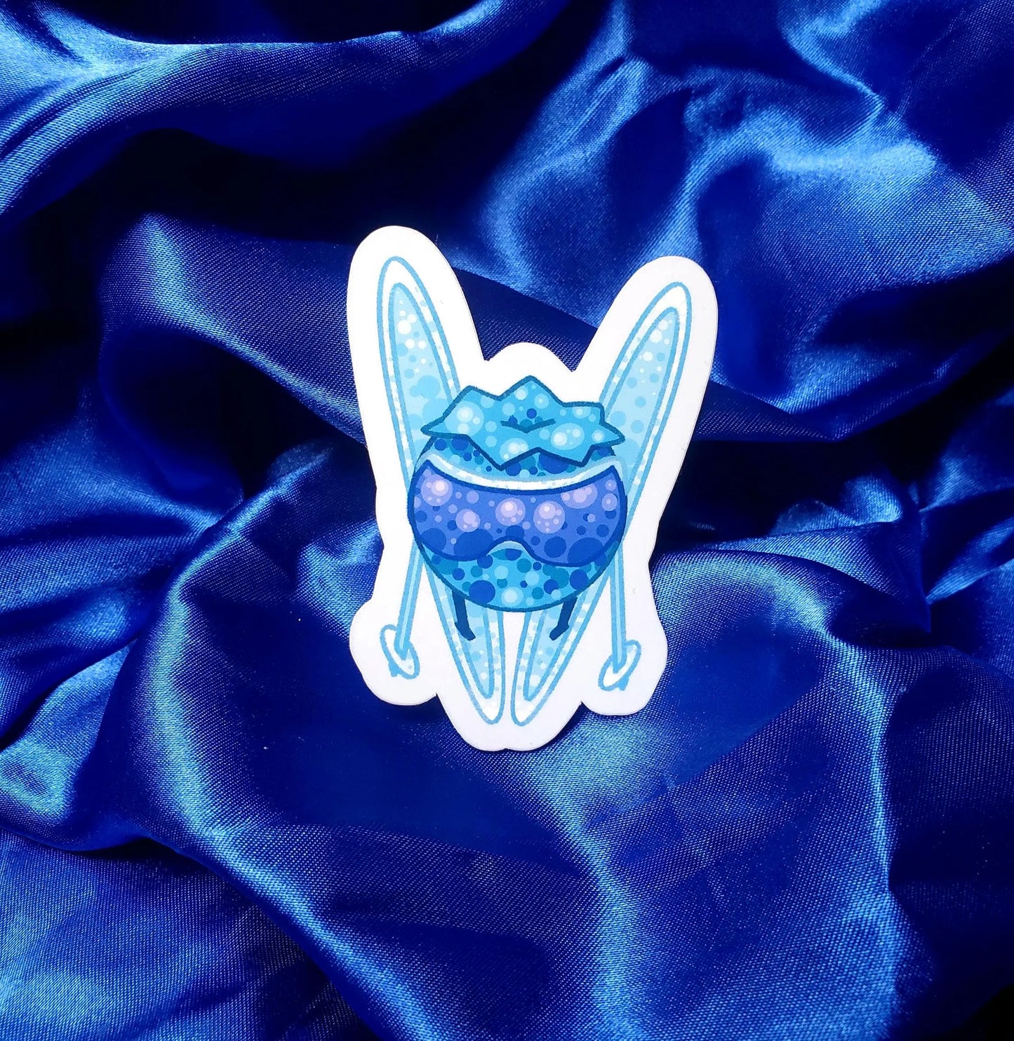 Blueberry Winter Freeze Sticker
