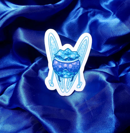 Blueberry Winter Freeze Sticker
