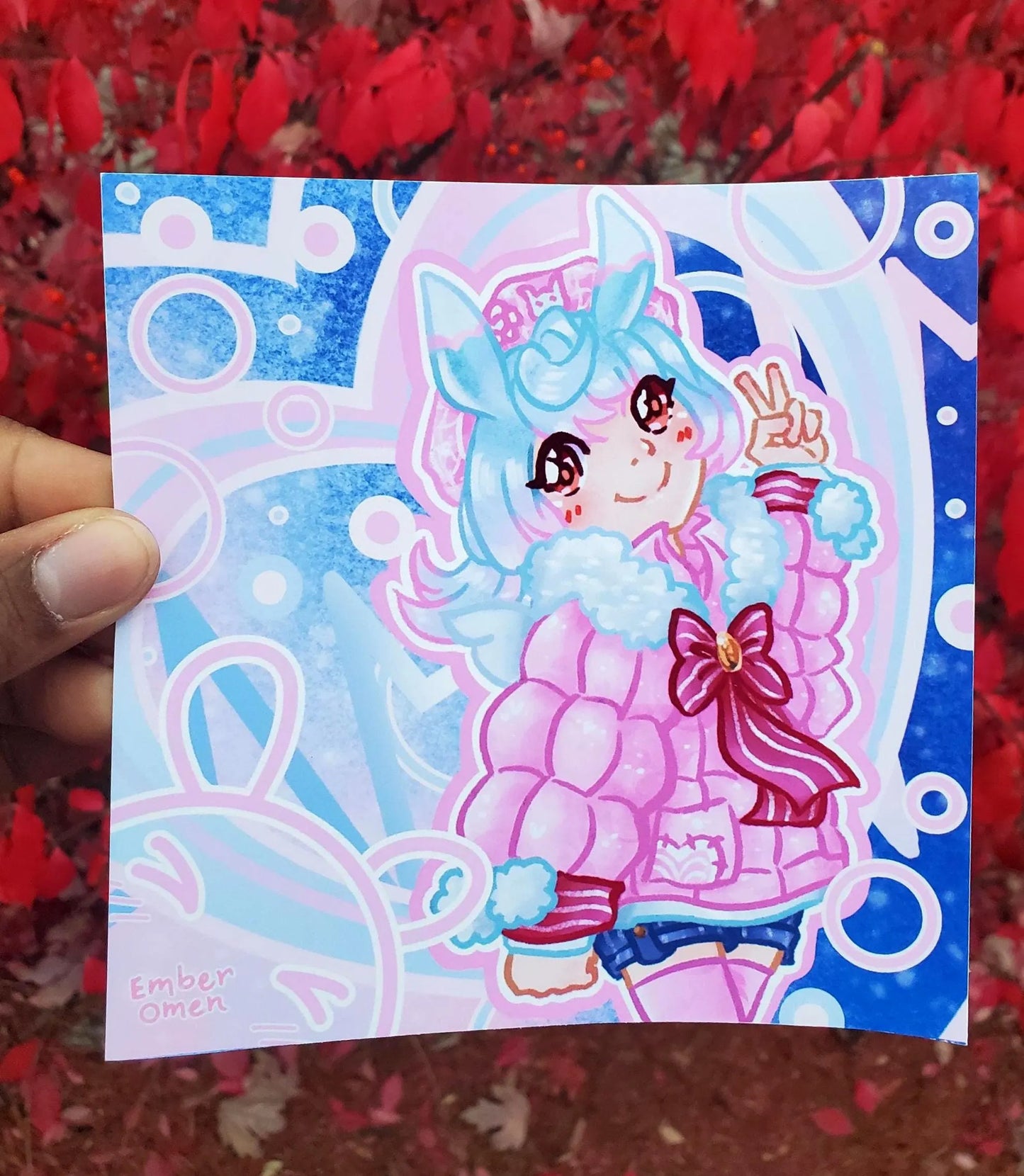 Genshin Impact Sigewinne Art Print