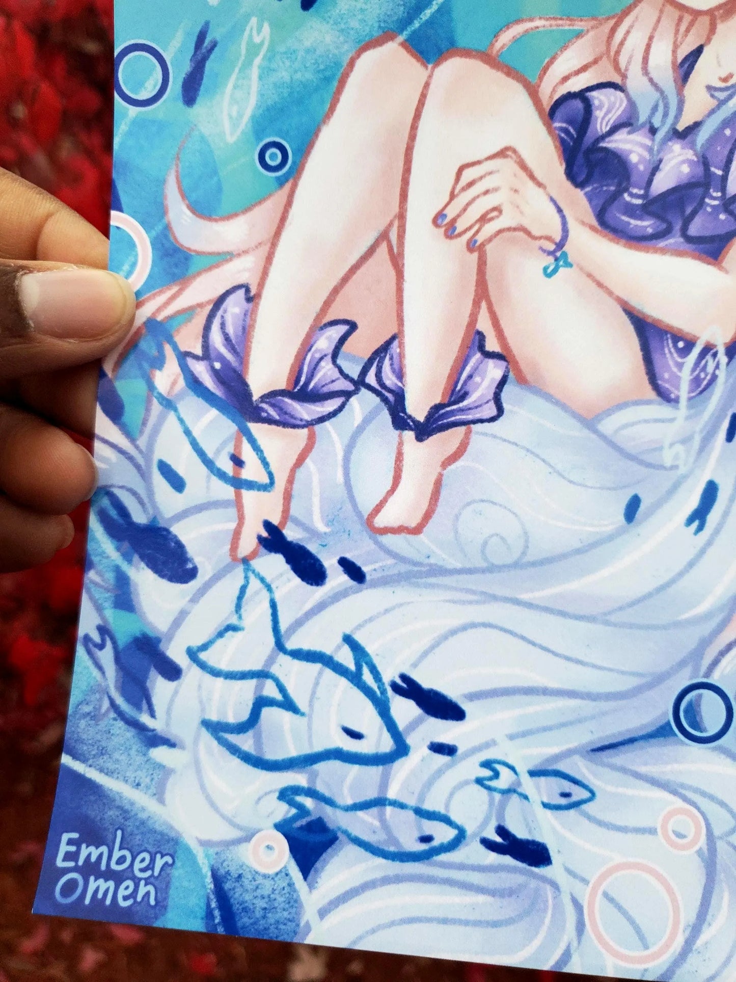 Genshin Impact Sangonomiya Kokomi  Art Print