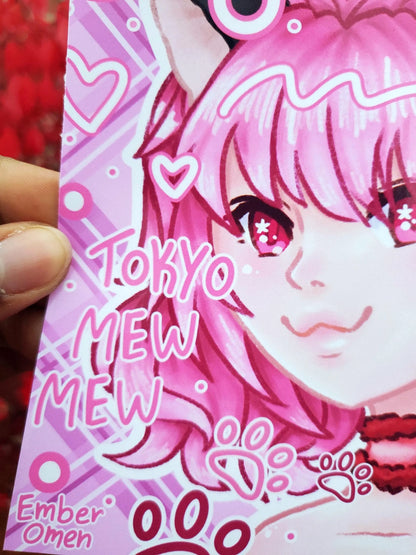 Tokyo Mew Mew Inchigo Momomiya Art Print