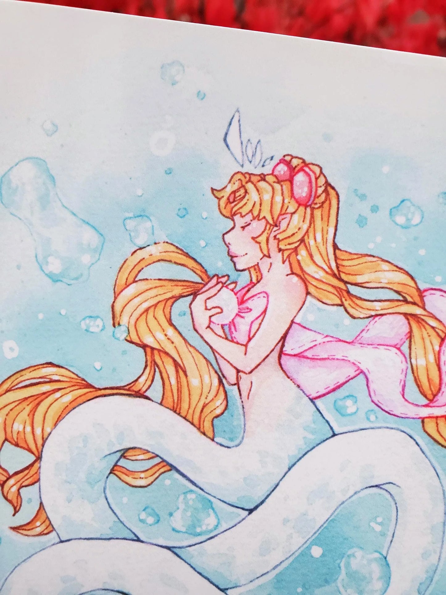 Sailor Moon Magic Mermaid Art Print