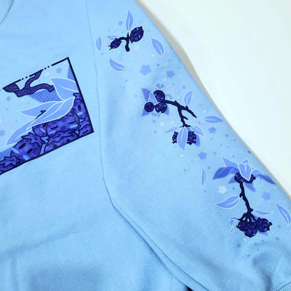 (Pre-order) Blueberry Bush Light Blue Crewneck
