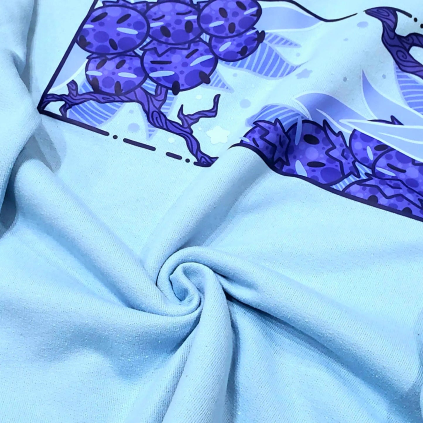 (Pre-order) Blueberry Bush Light Blue Crewneck