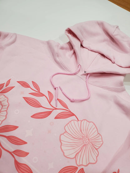 (Pre-order) Pink Garden Light Pink Hoodie