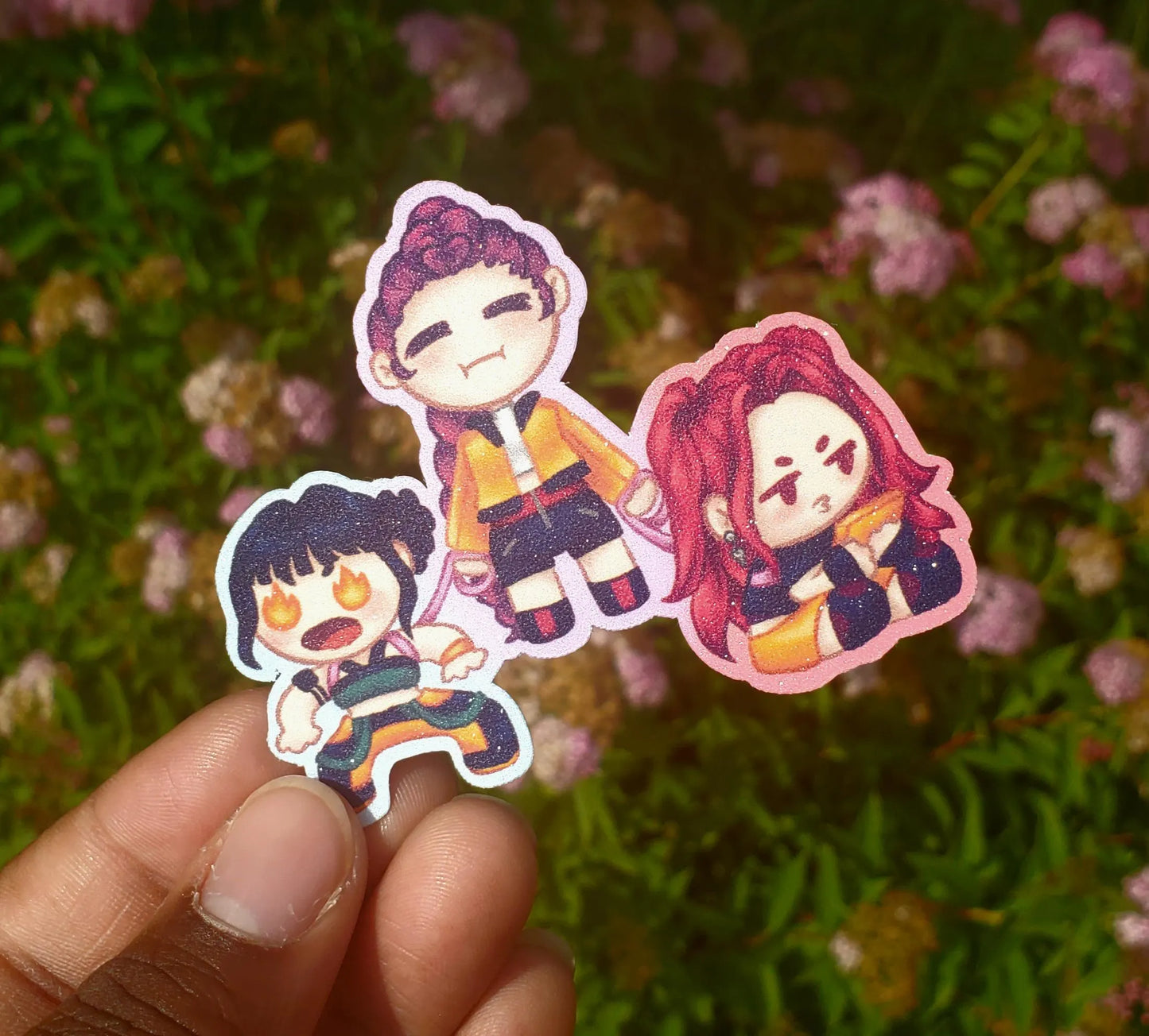 Huntrix & Saja Boys Die Group Sticker