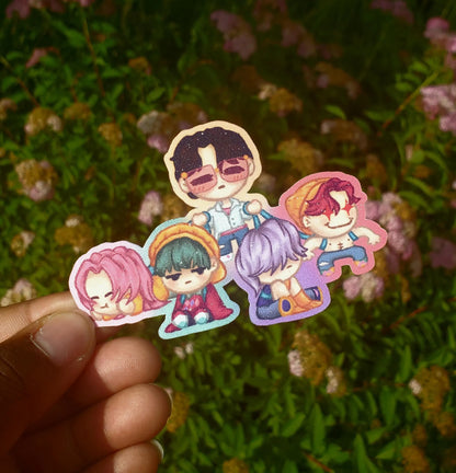 Huntrix & Saja Boys Die Group Sticker