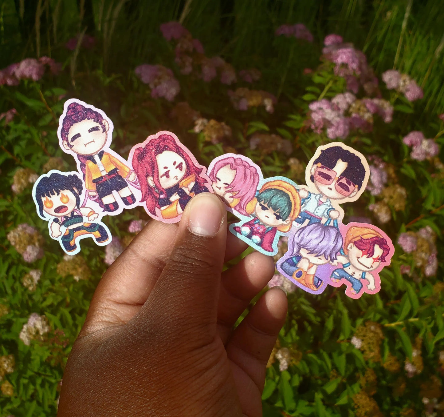 Huntrix & Saja Boys Die Group Sticker