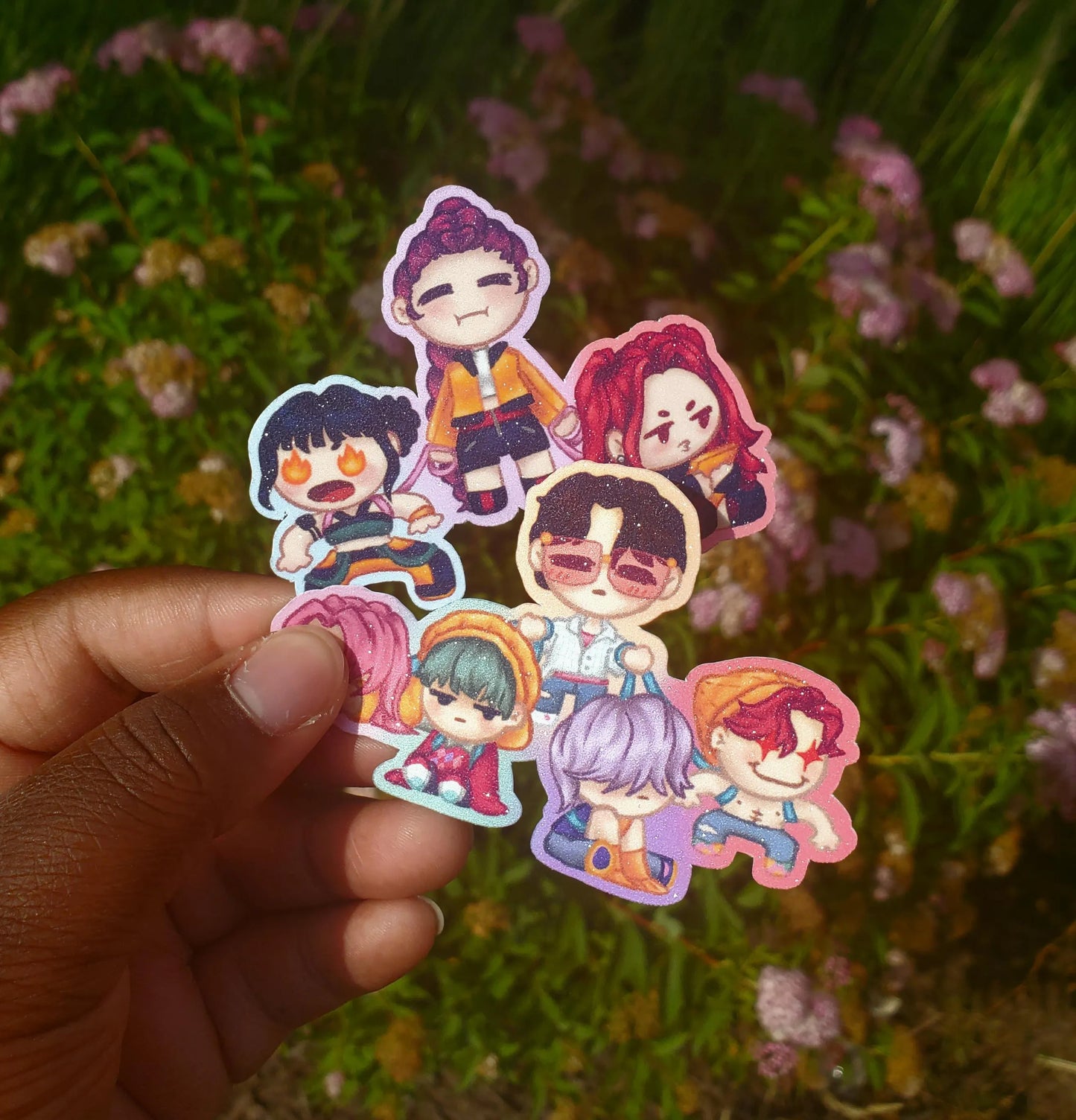 Huntrix & Saja Boys Die Group Sticker