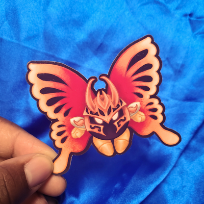 Doodle Morpho Knight Sticker